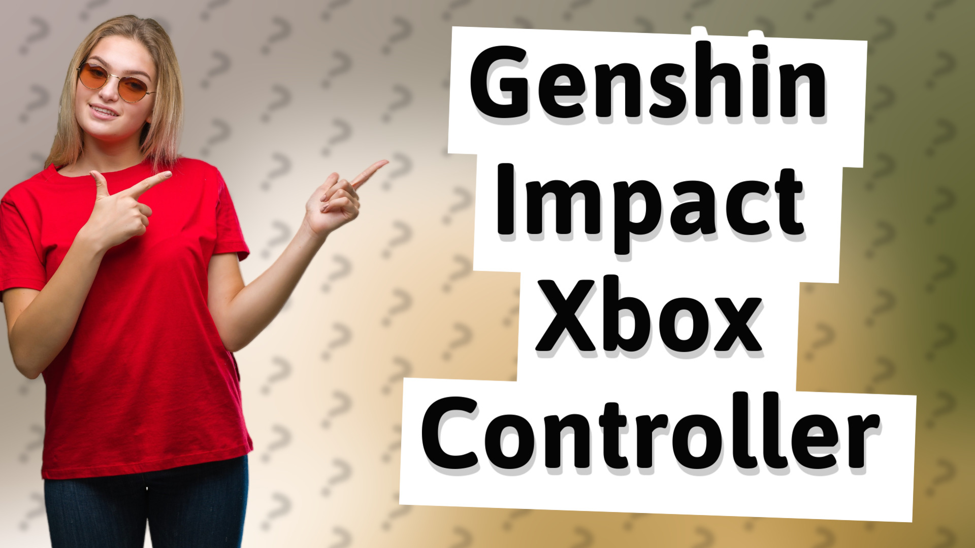 Genshin Impact Xbox Controller