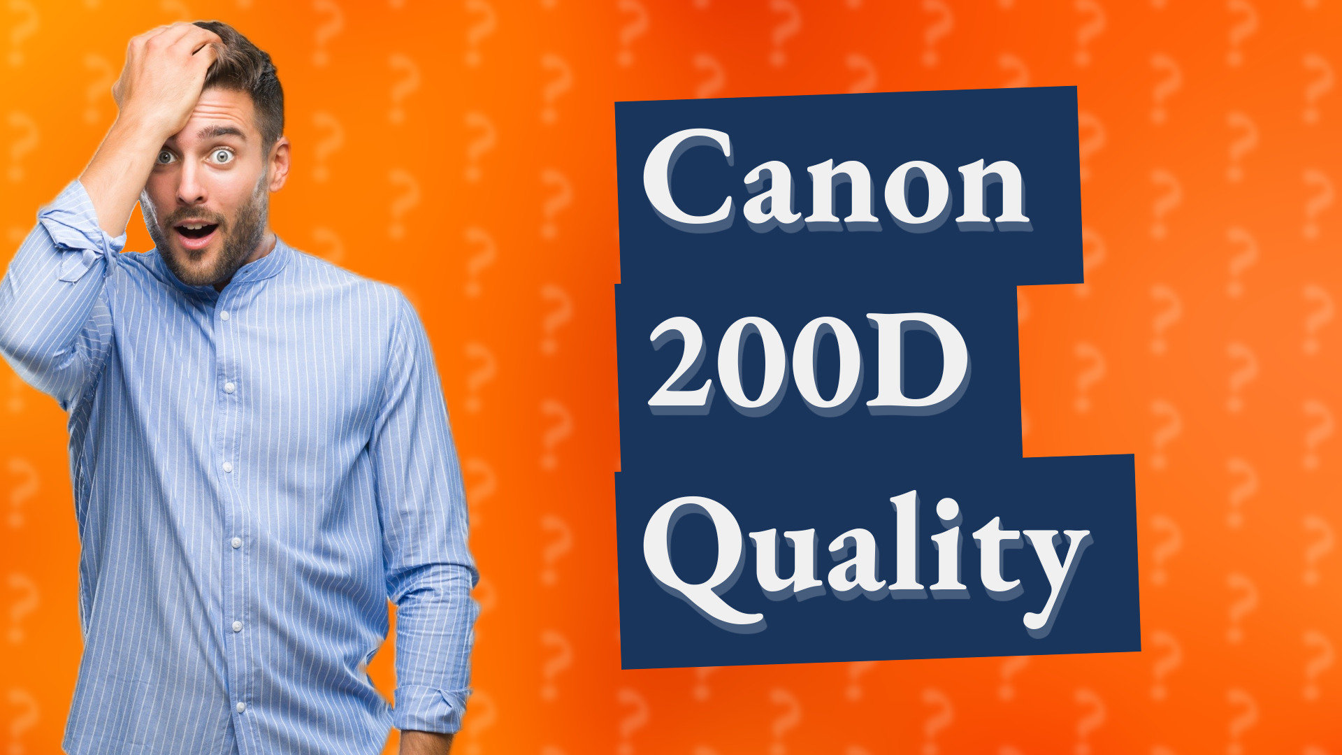 Canon 200D Quality