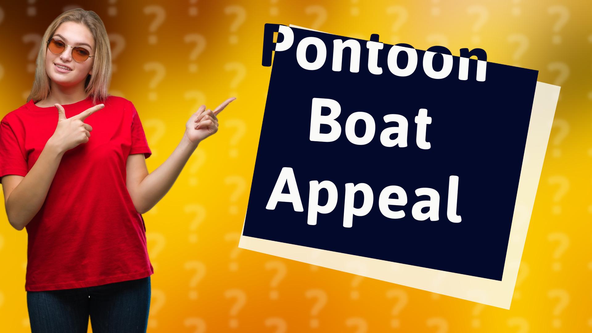 Pontoon Boat Appeal