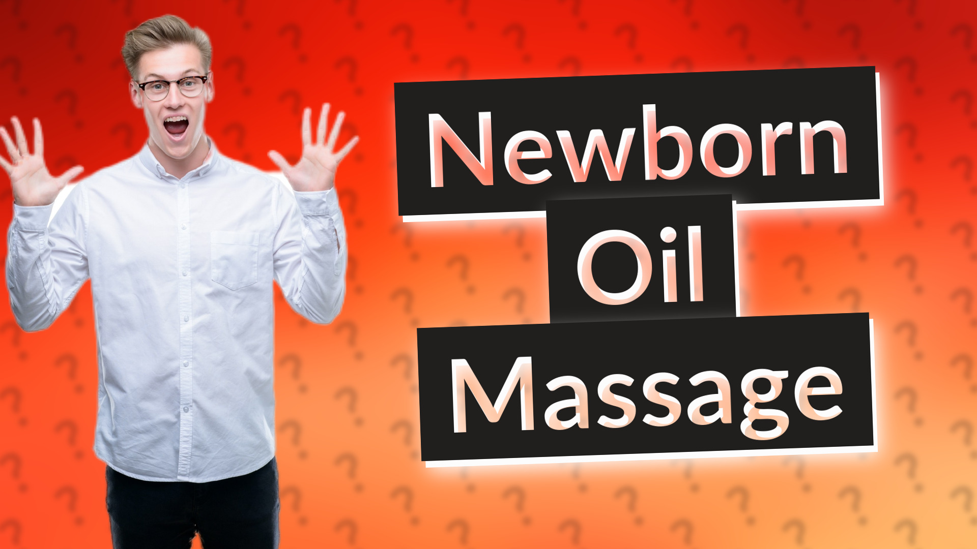 Newborn Oil Massage