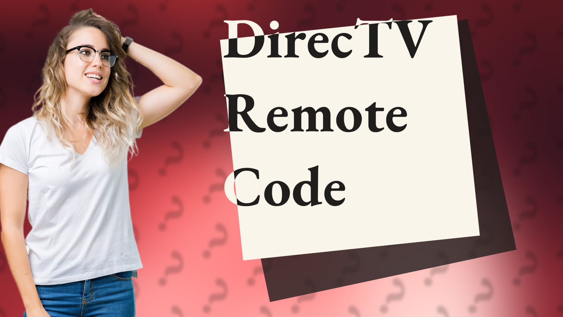 DirecTV Remote Code