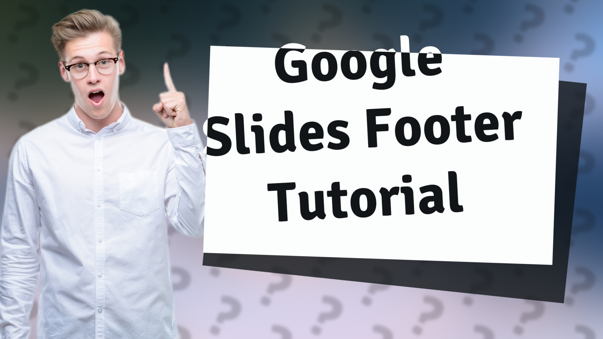Google Slides Footer Tutorial