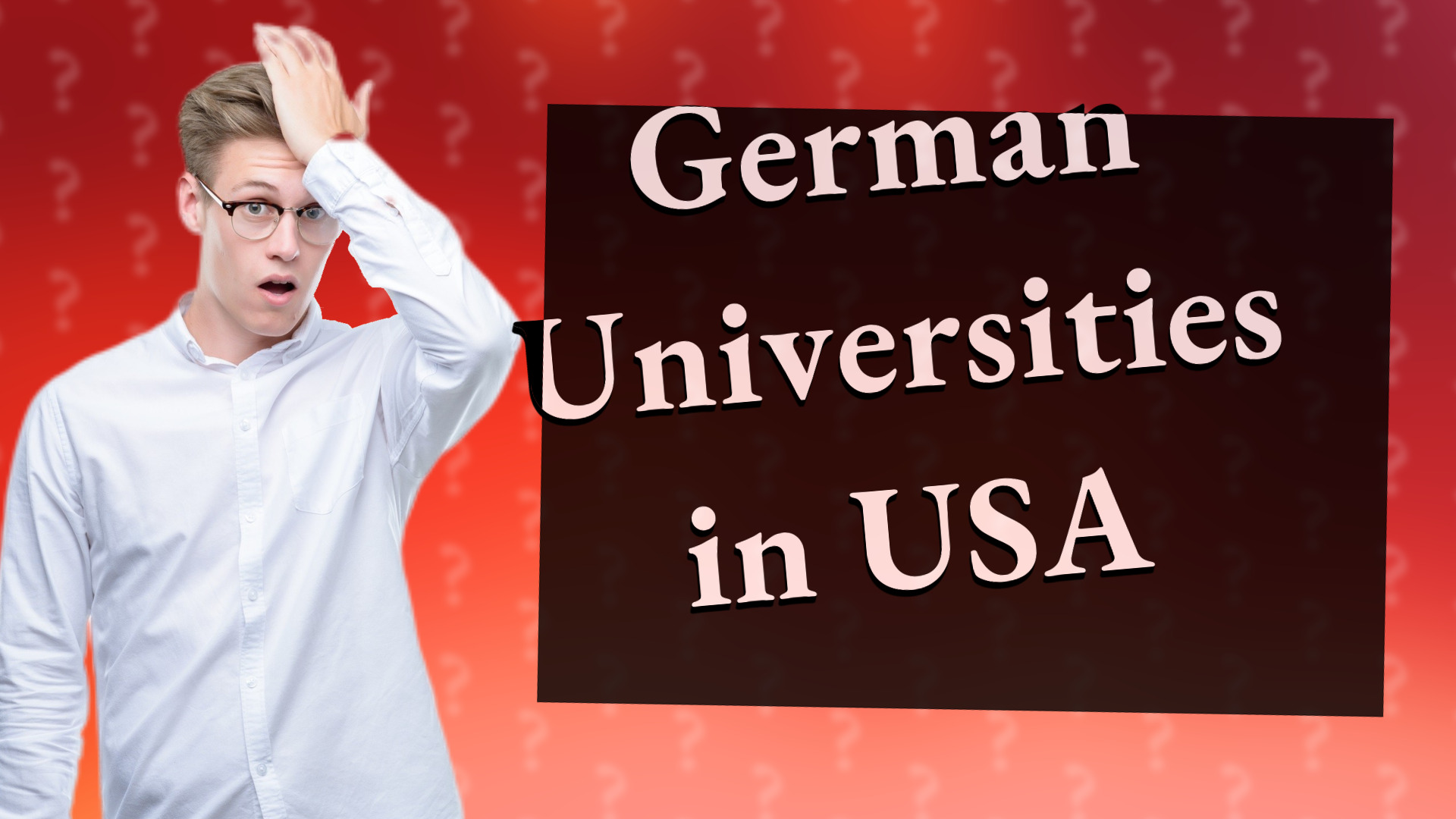 German Universities in USA