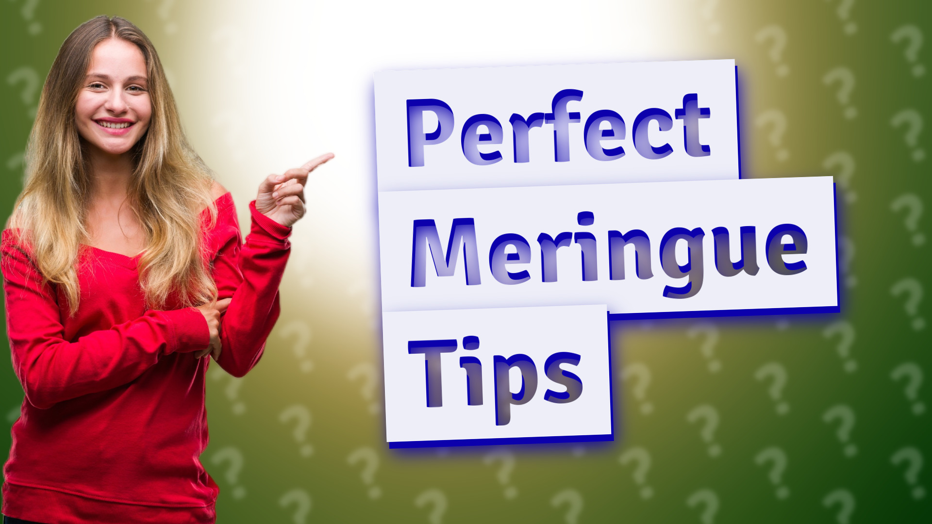 Perfect Meringue Tips