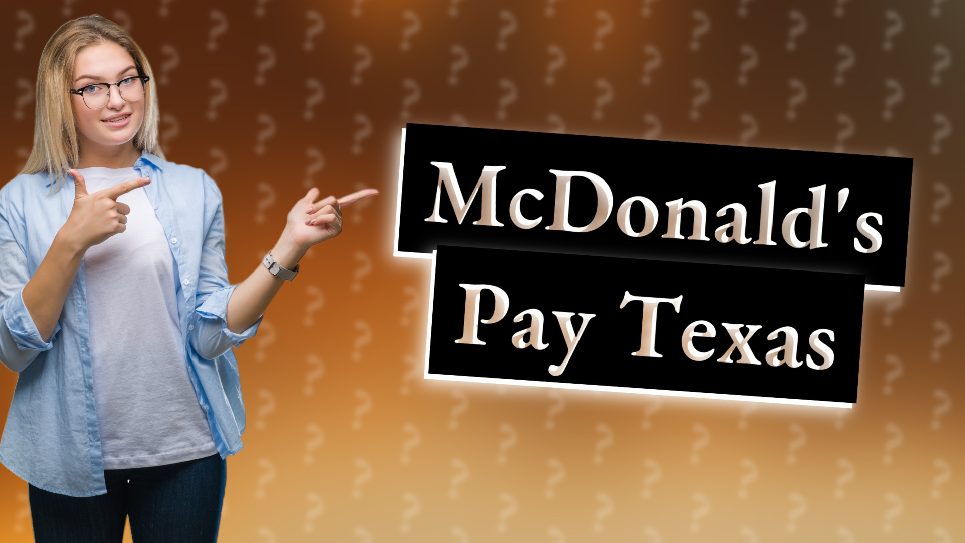 McDonald's Pay Texas