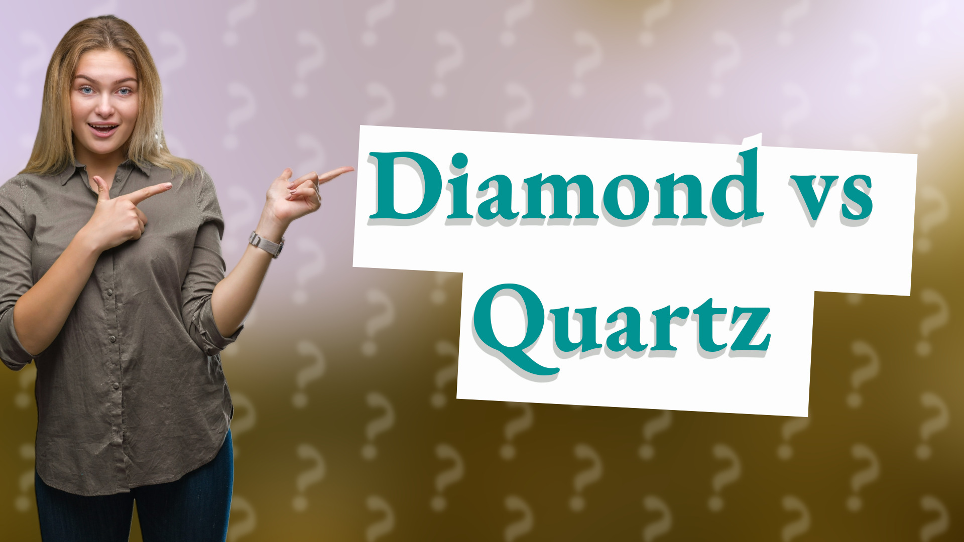 Diamond vs Quartz