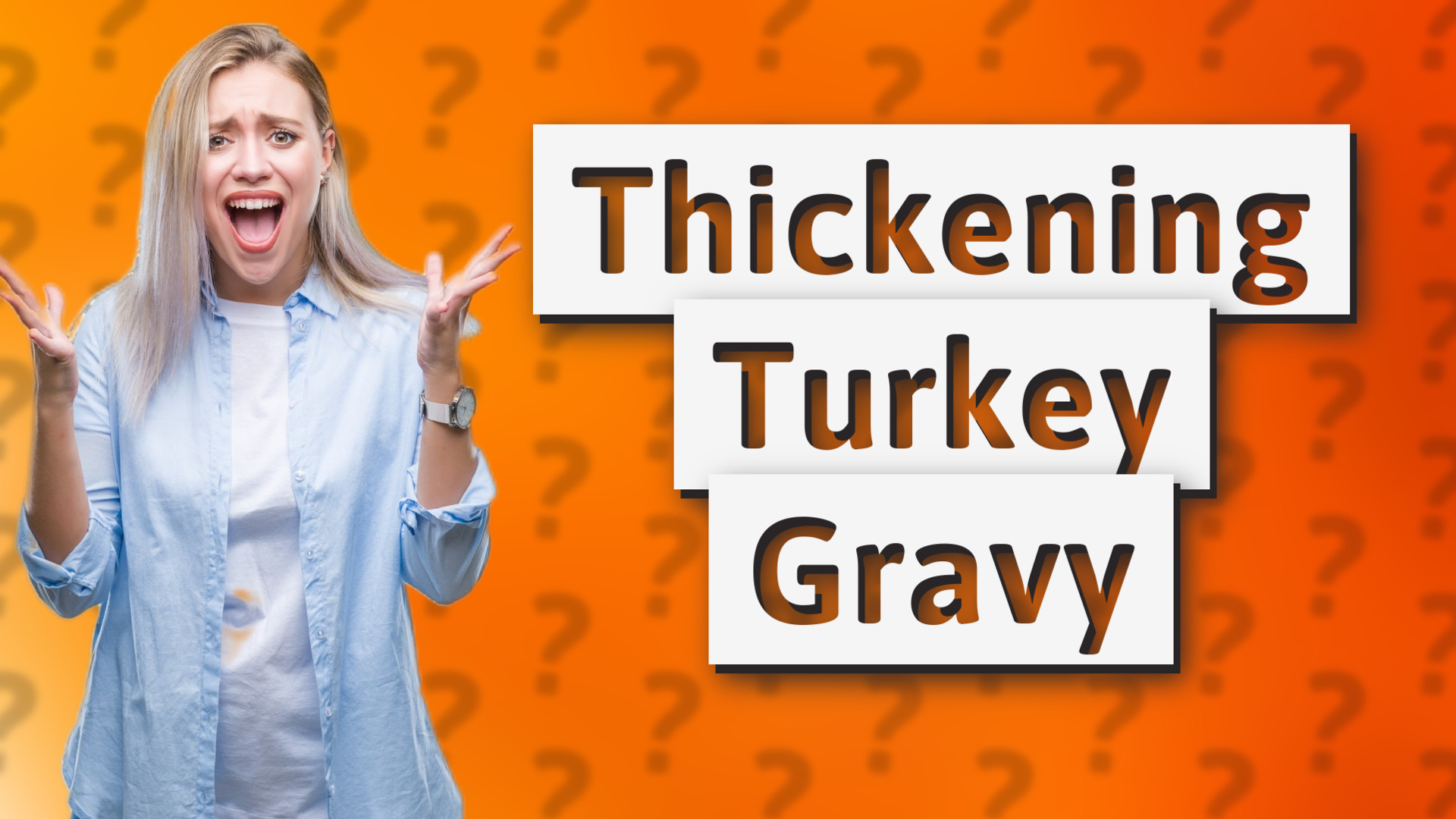 Thickening Turkey Gravy