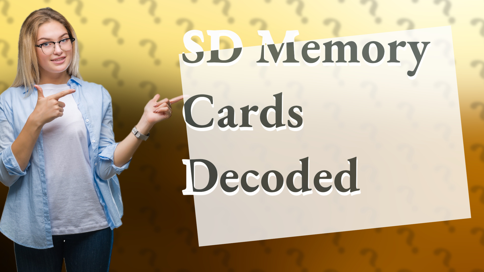 SD Memory Cards Decoded