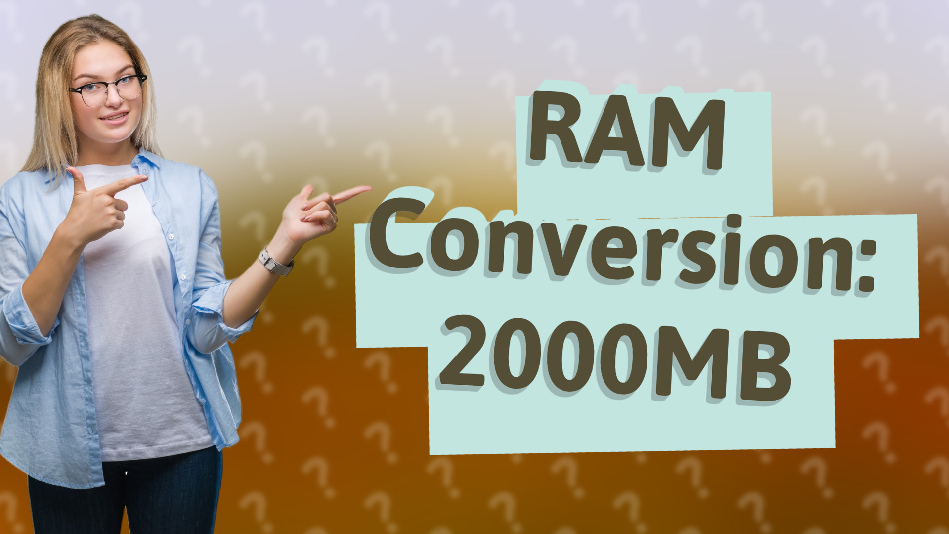 RAM Conversion: 2000MB