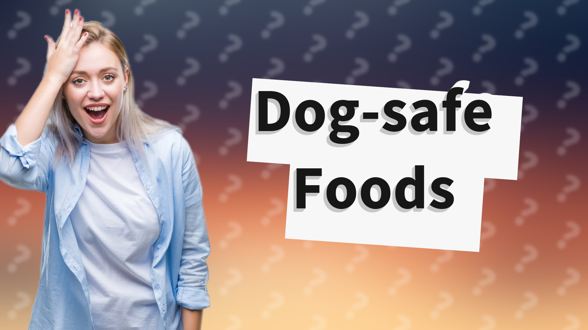 Dog-safe Foods