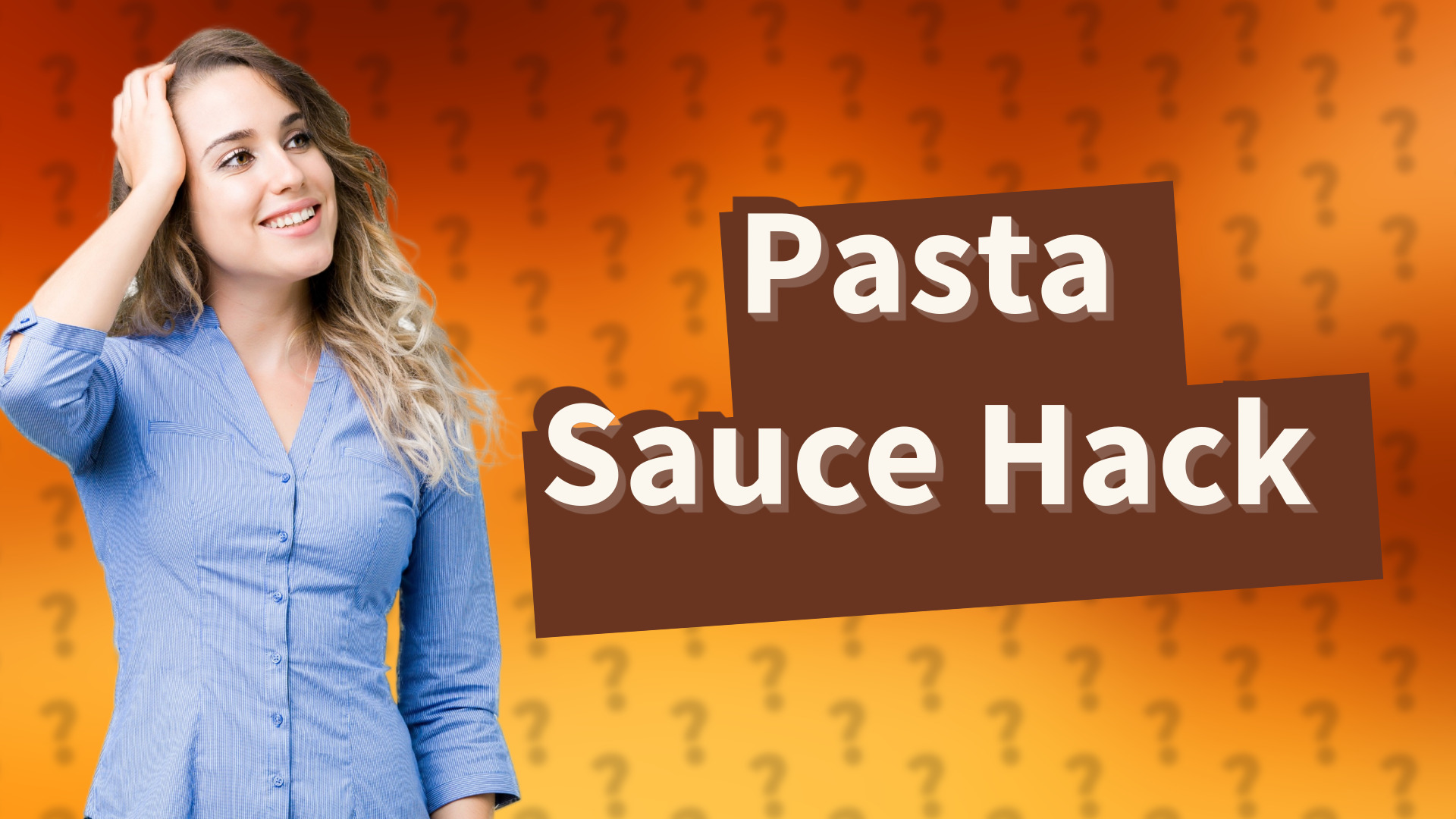 Pasta Sauce Hack