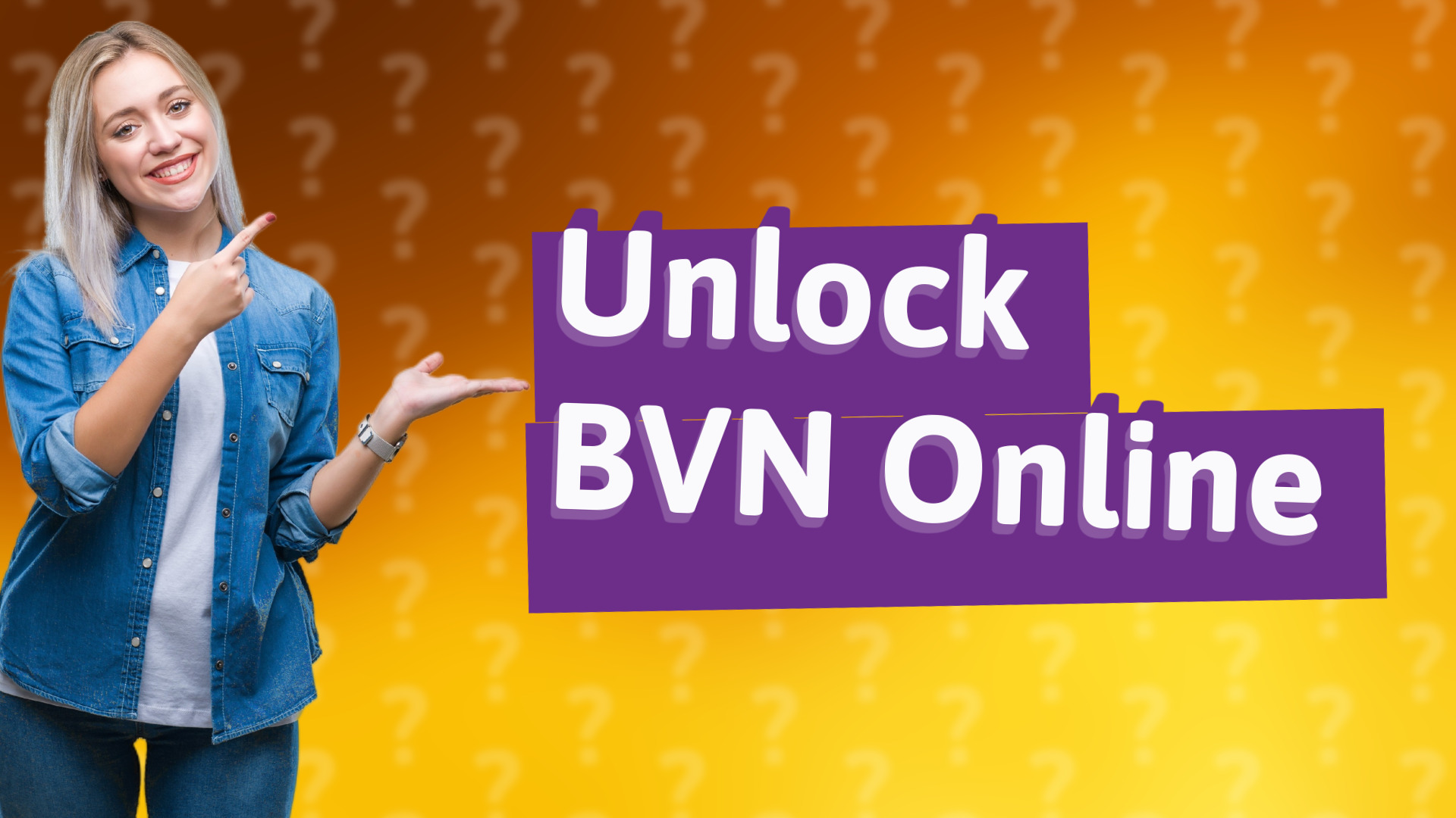 Unlock BVN Online