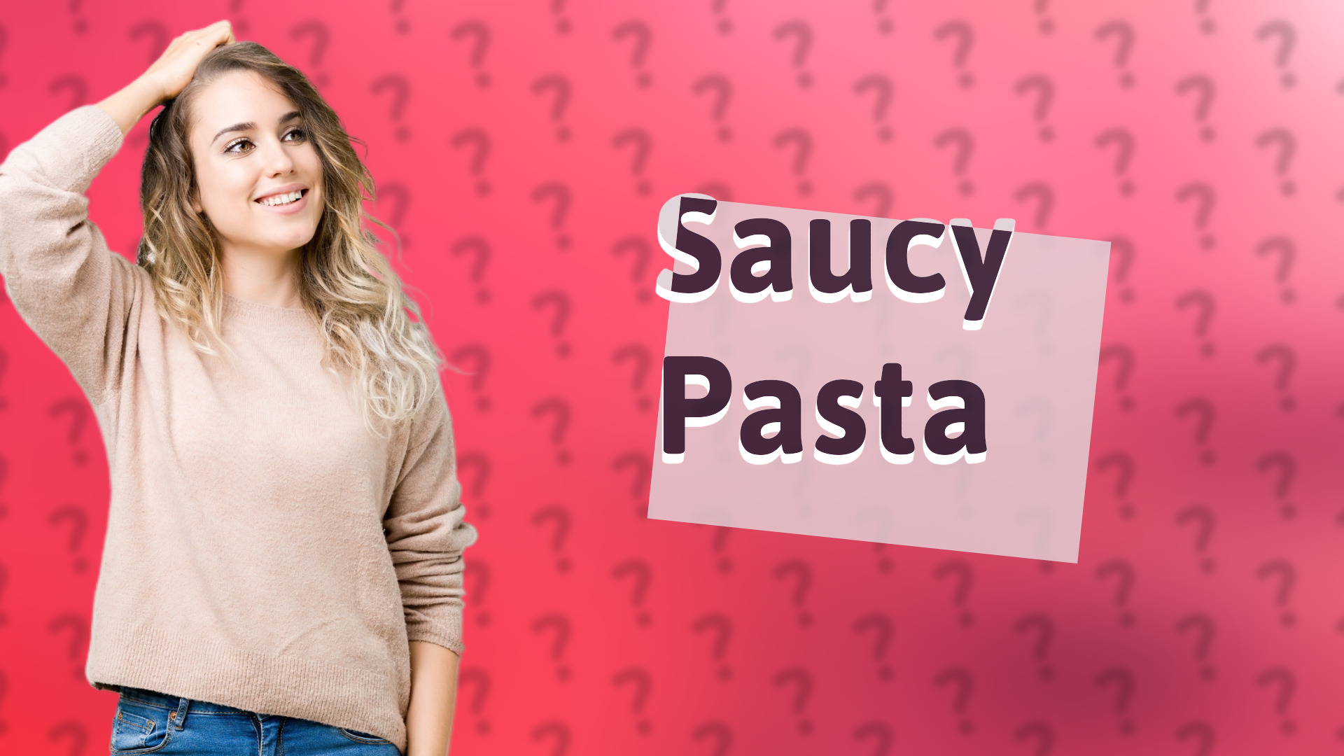 Saucy Pasta