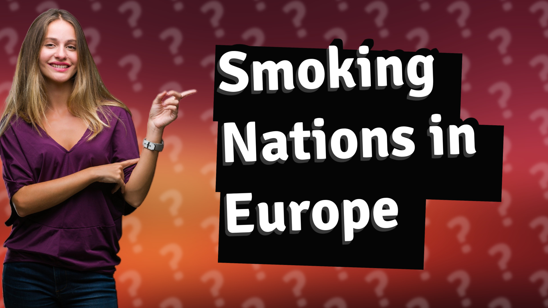 Smoking Nations in Europe