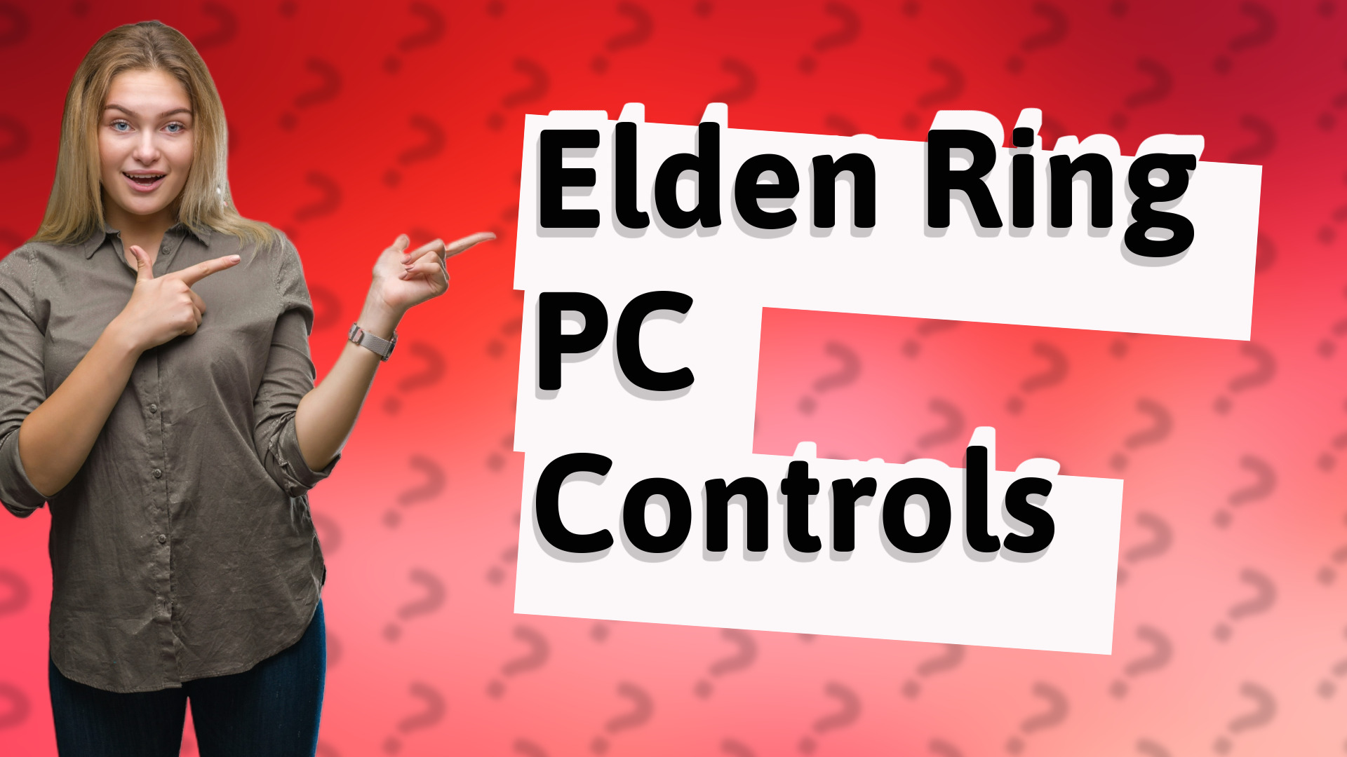 Elden Ring PC Controls
