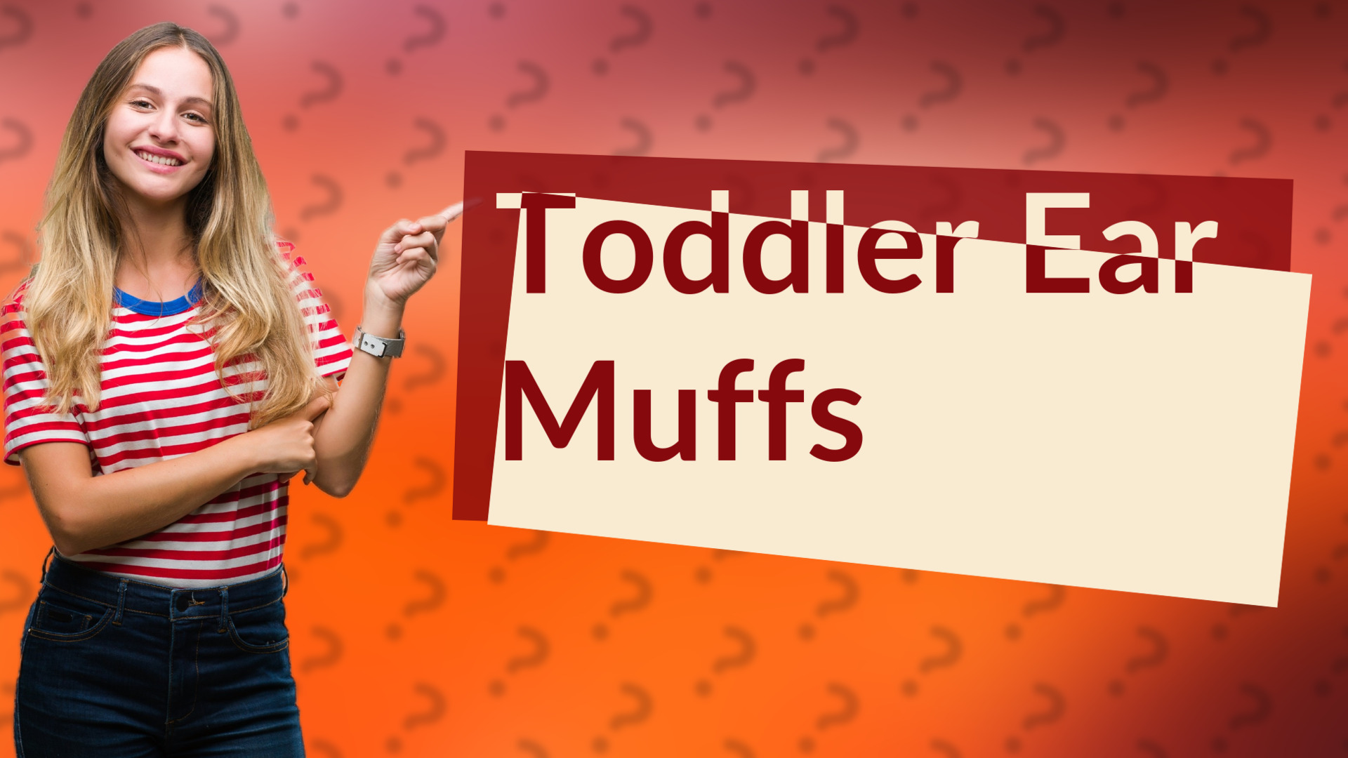 Toddler Ear Muffs