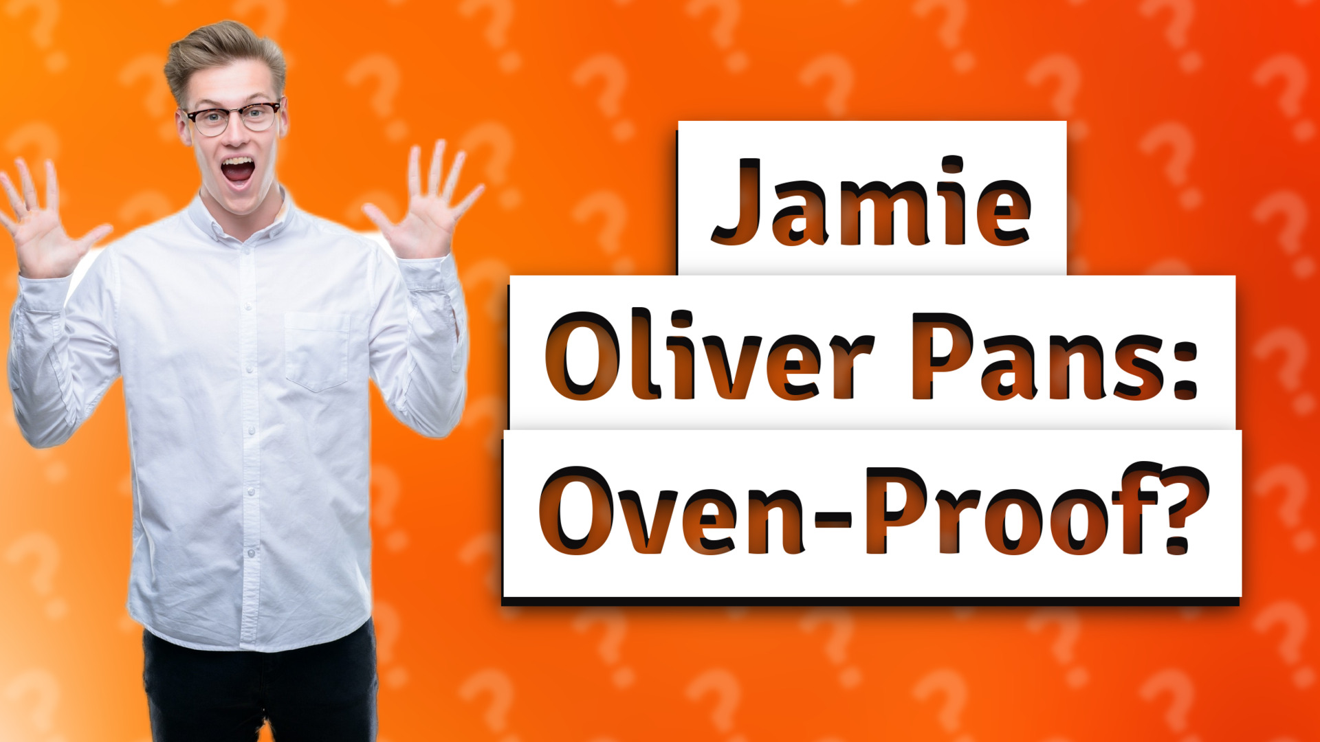 Jamie Oliver Pans: Oven-Proof?