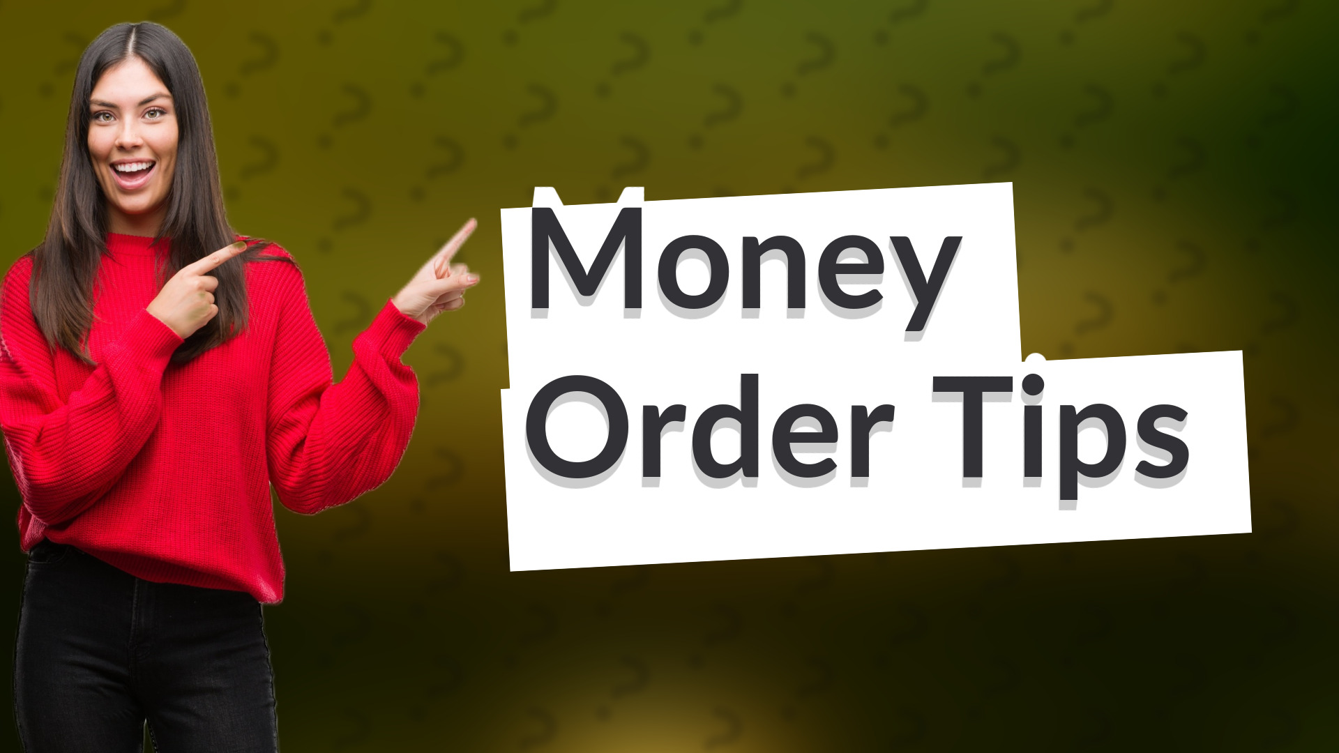 Money Order Tips