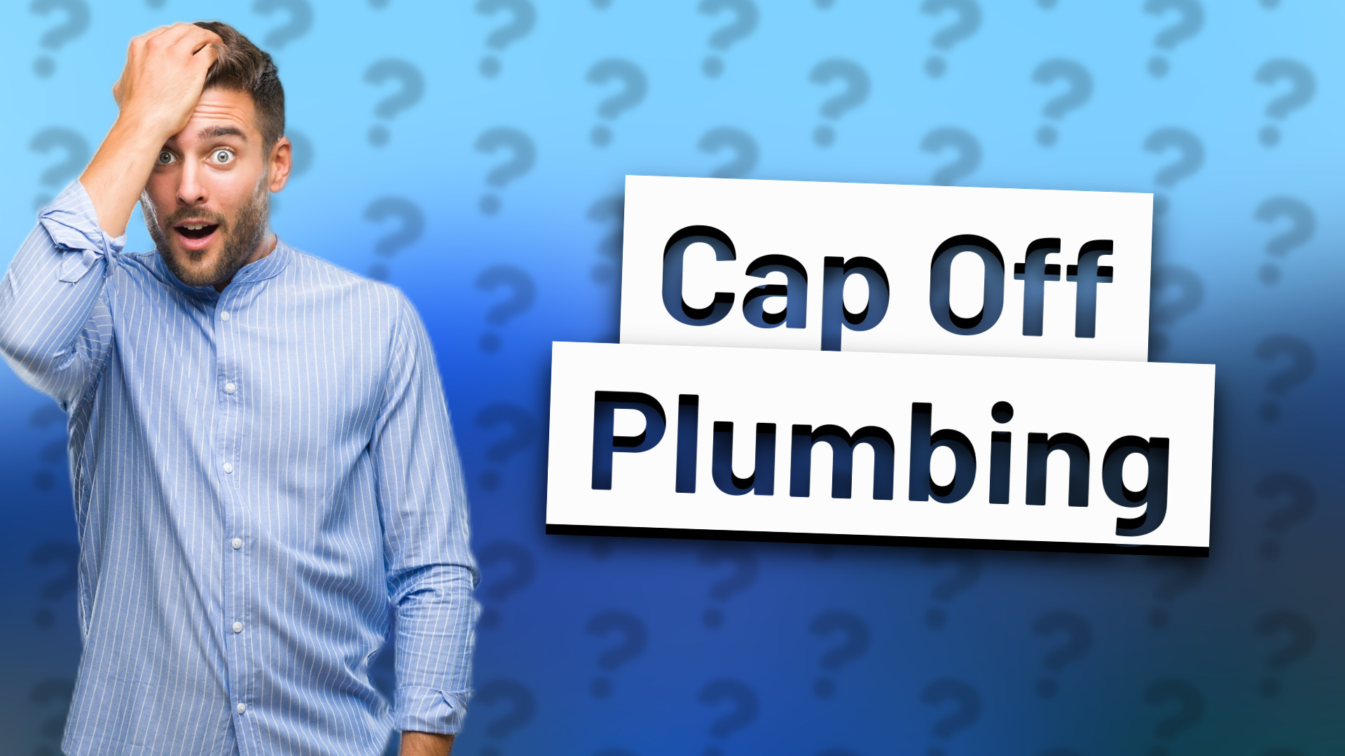 Cap Off Plumbing