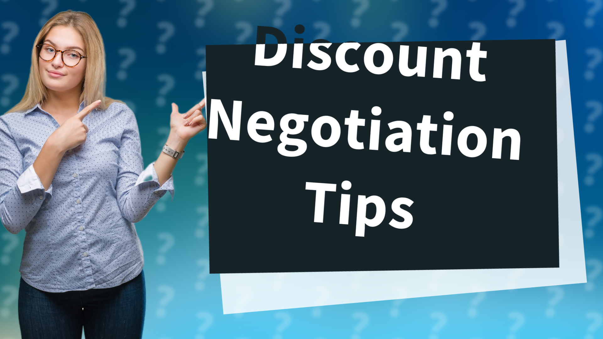 Discount Negotiation Tips