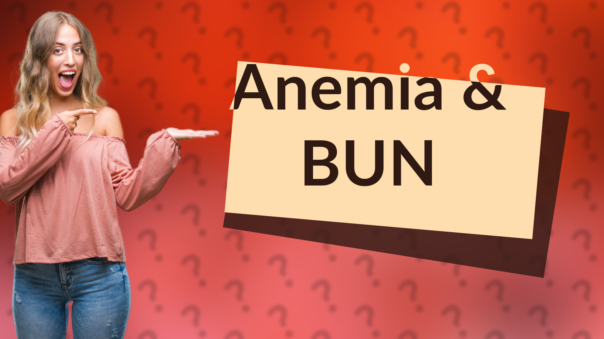 Anemia & BUN