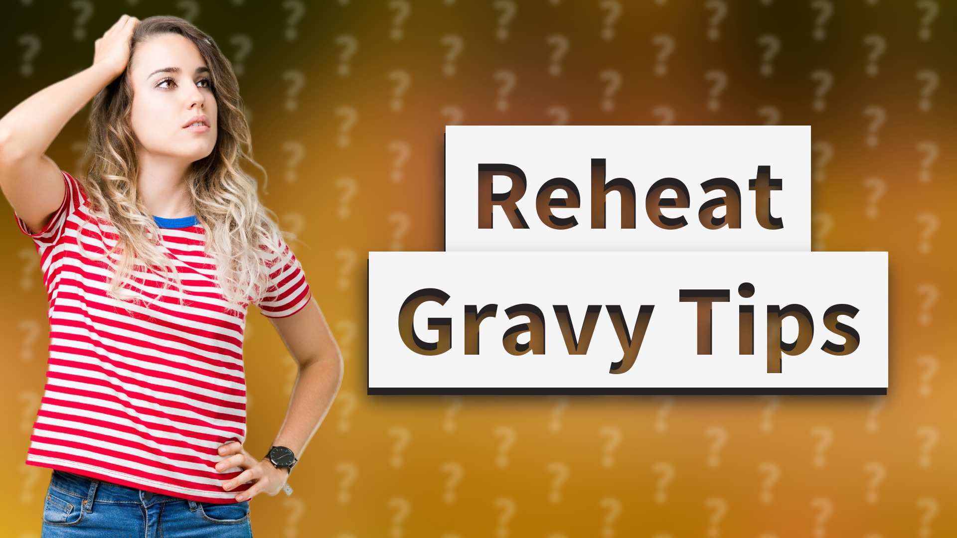 Reheat Gravy Tips