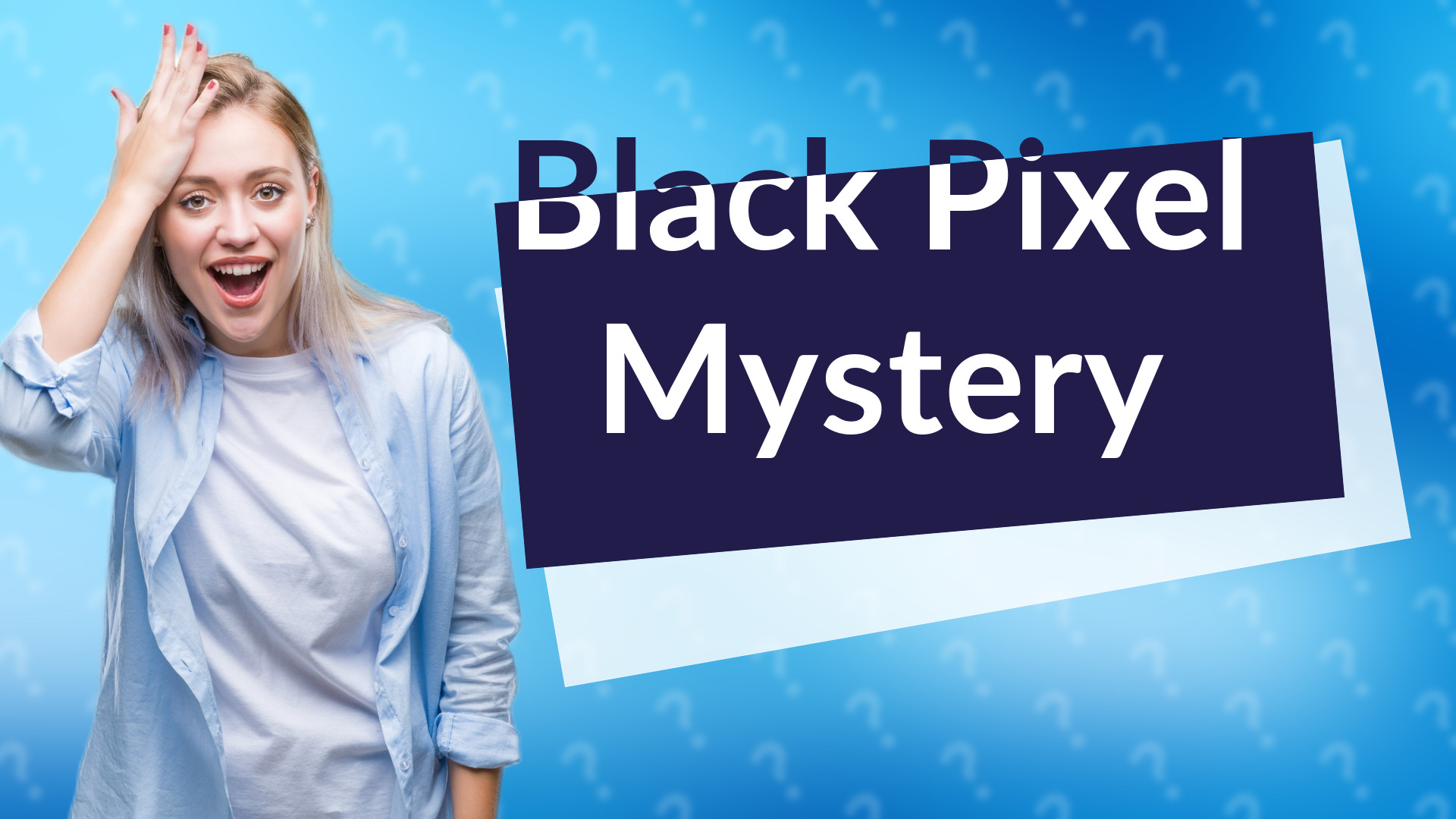 Black Pixel Mystery