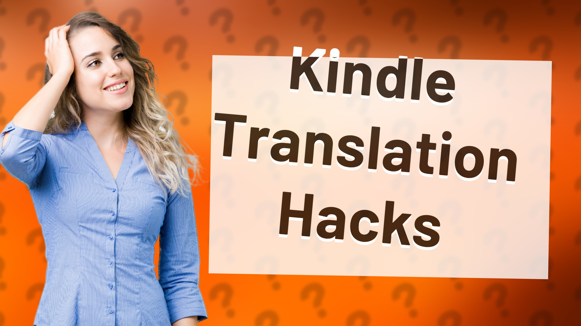 Kindle Translation Hacks