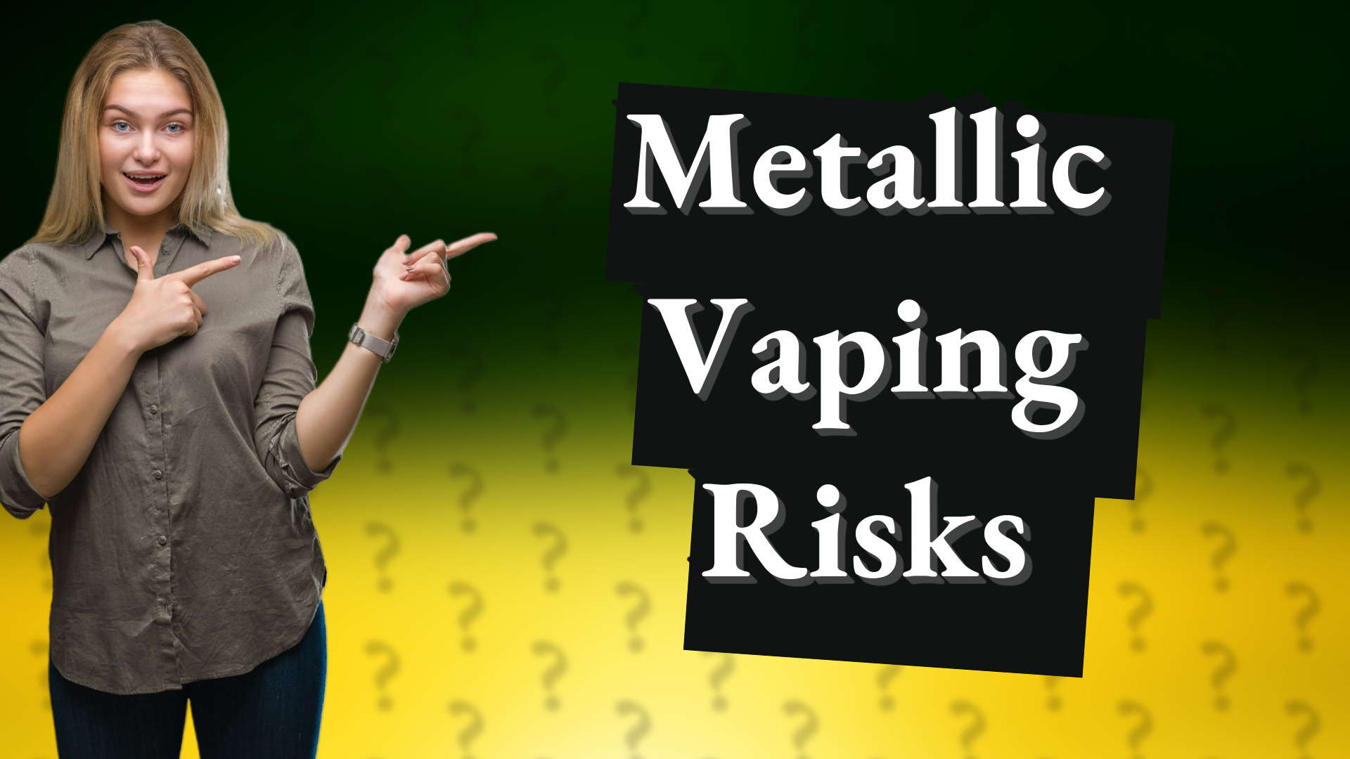 Metallic Vaping Risks