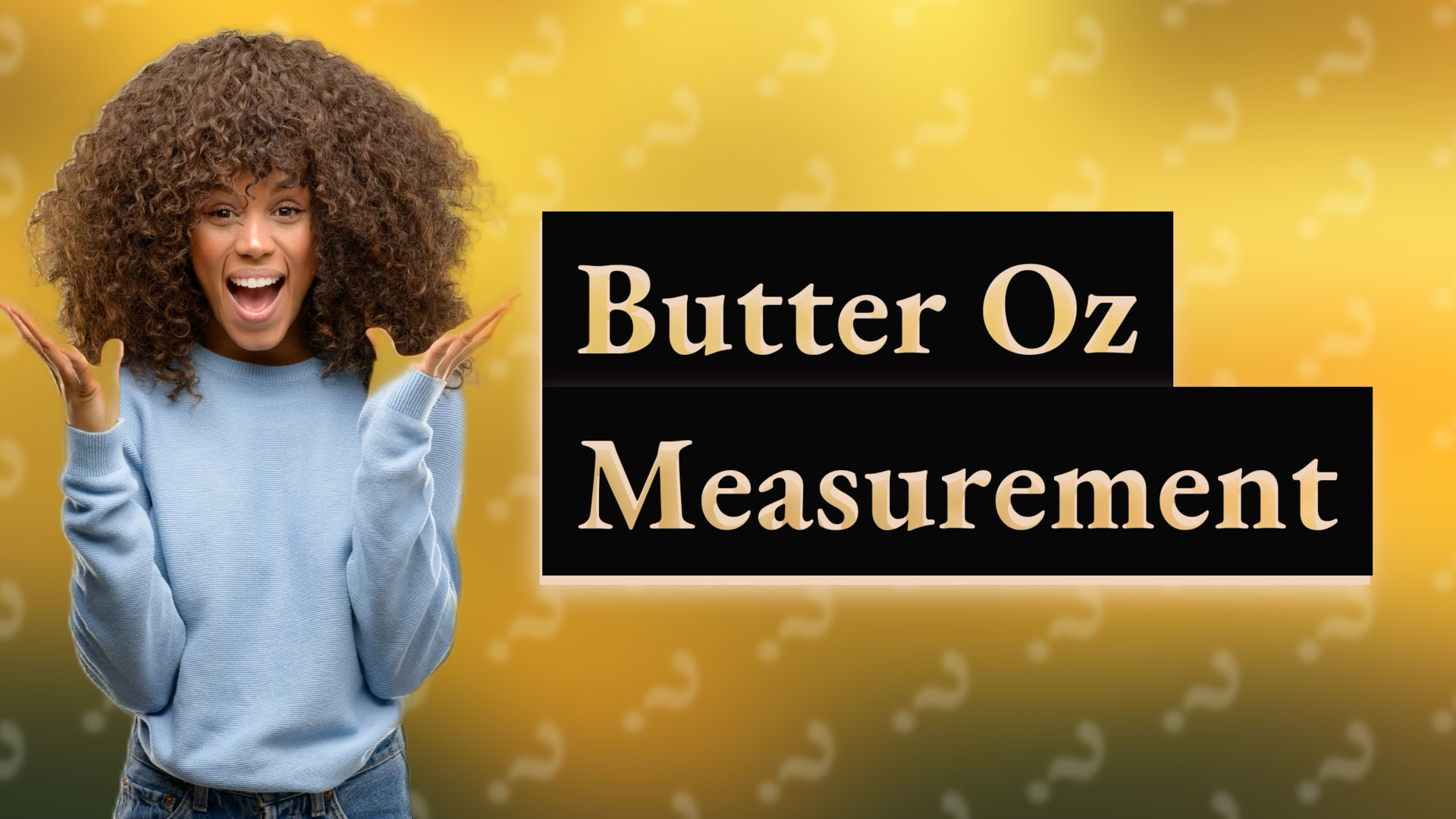Butter Oz Measurement