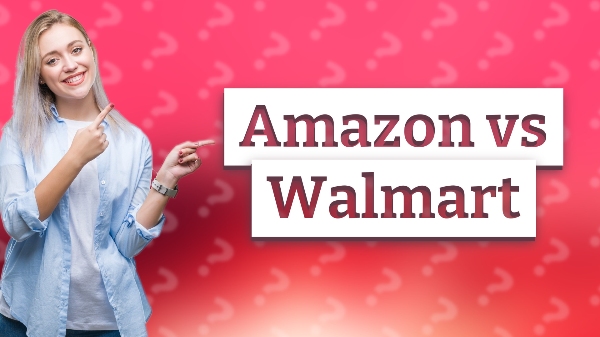 Amazon vs Walmart