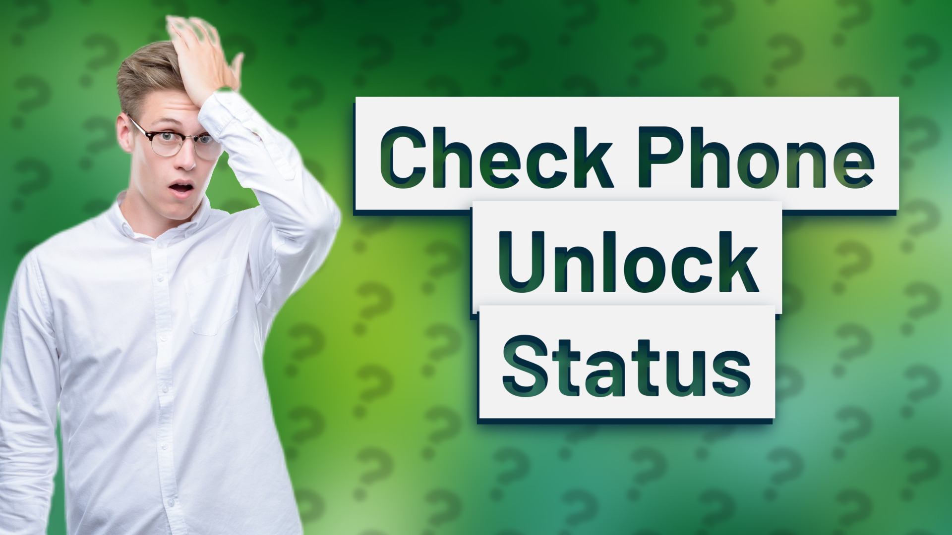 Check Phone Unlock Status