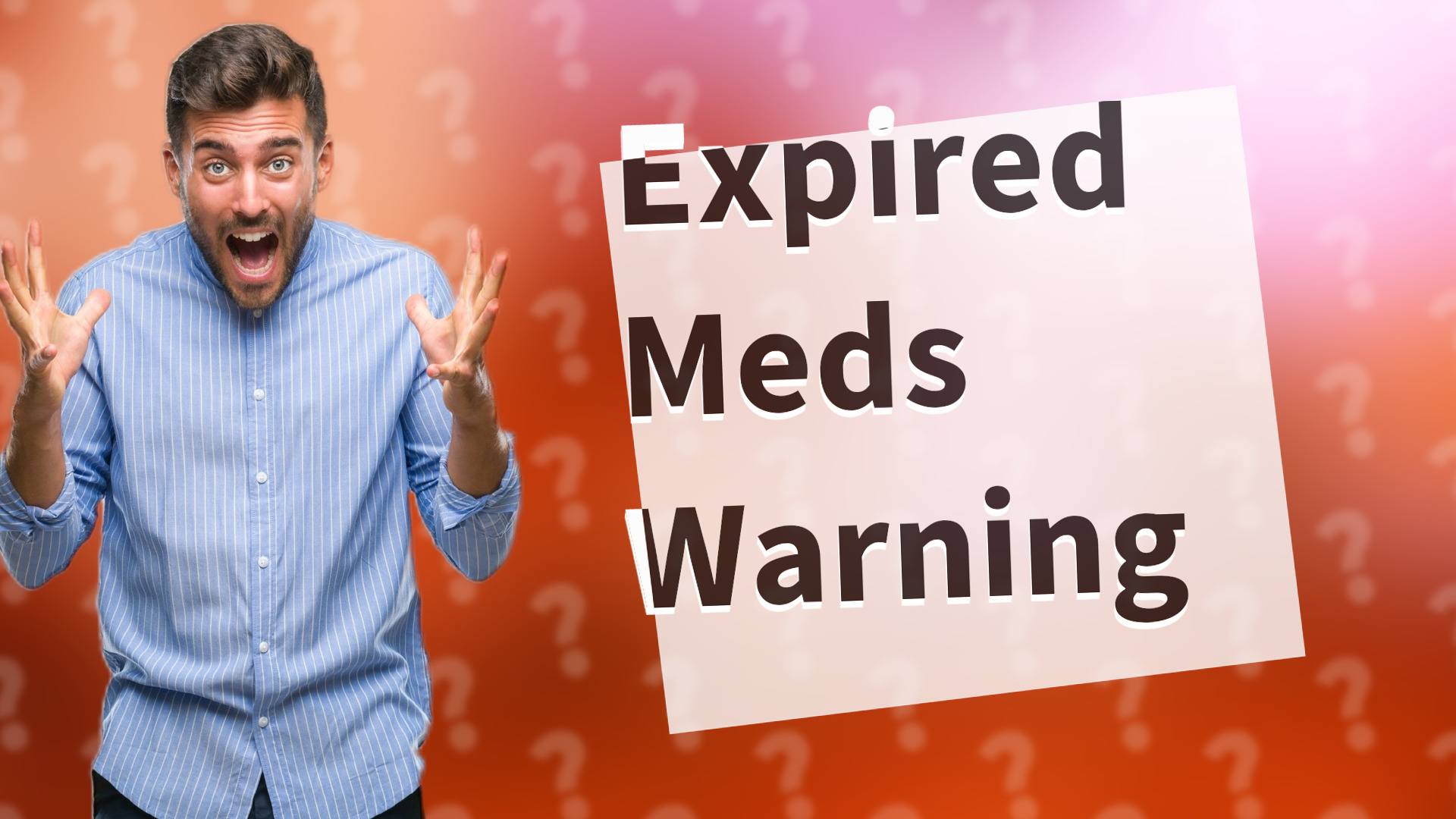 Expired Meds Warning