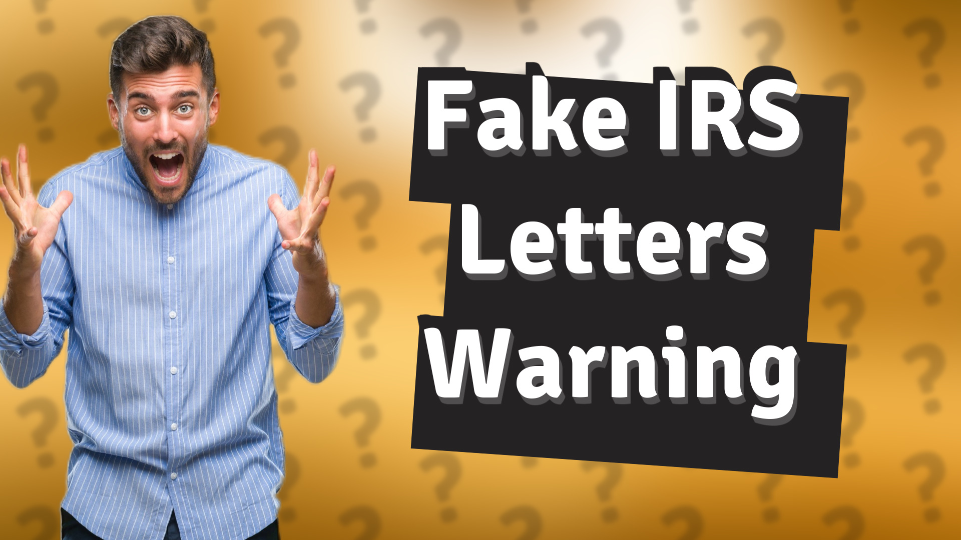 Fake IRS Letters Warning