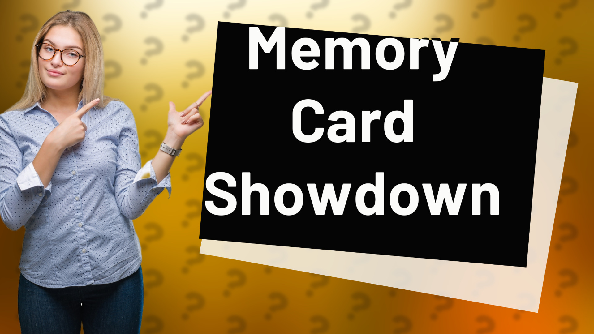Memory Card Showdown