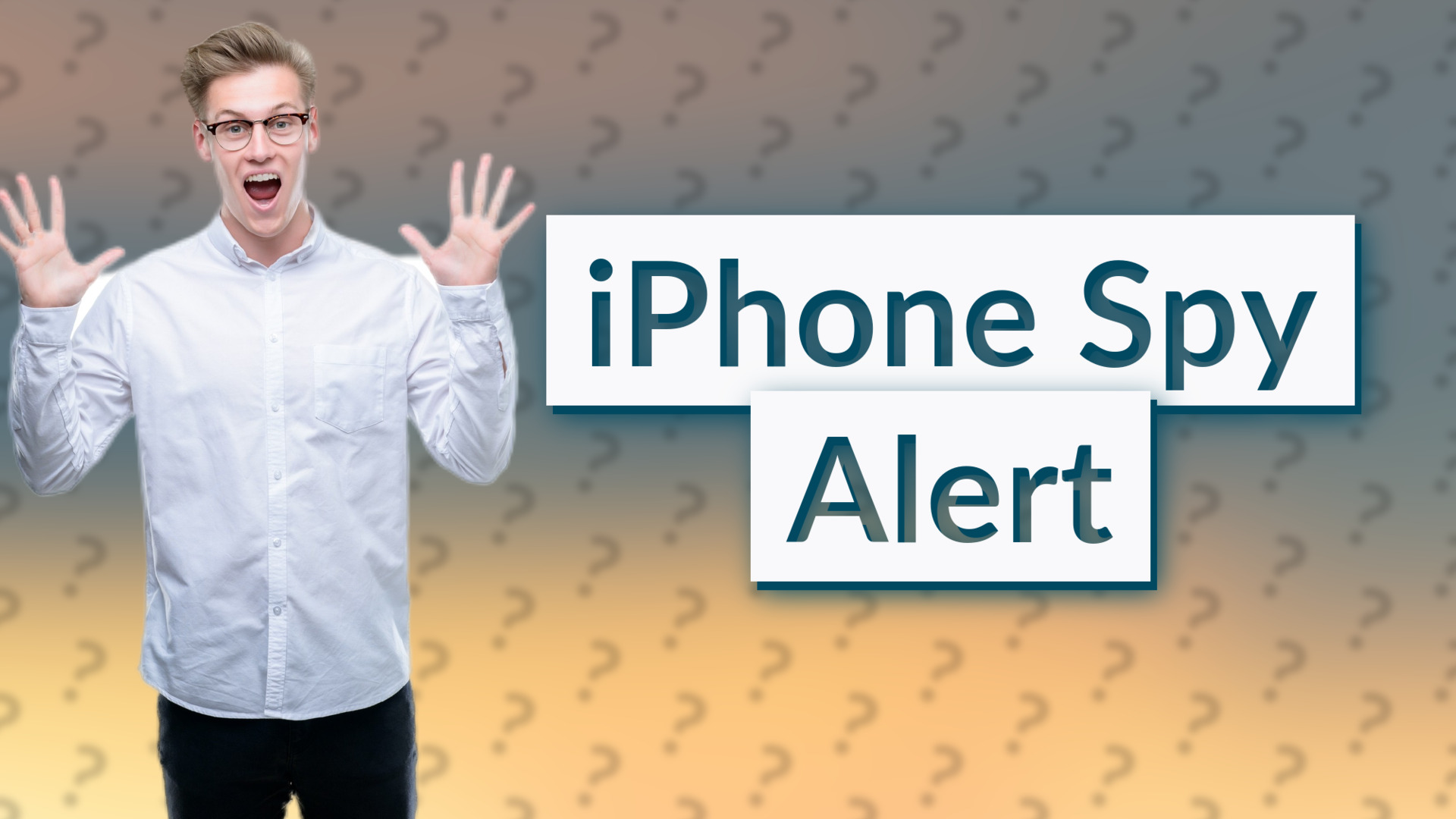 iPhone Spy Alert