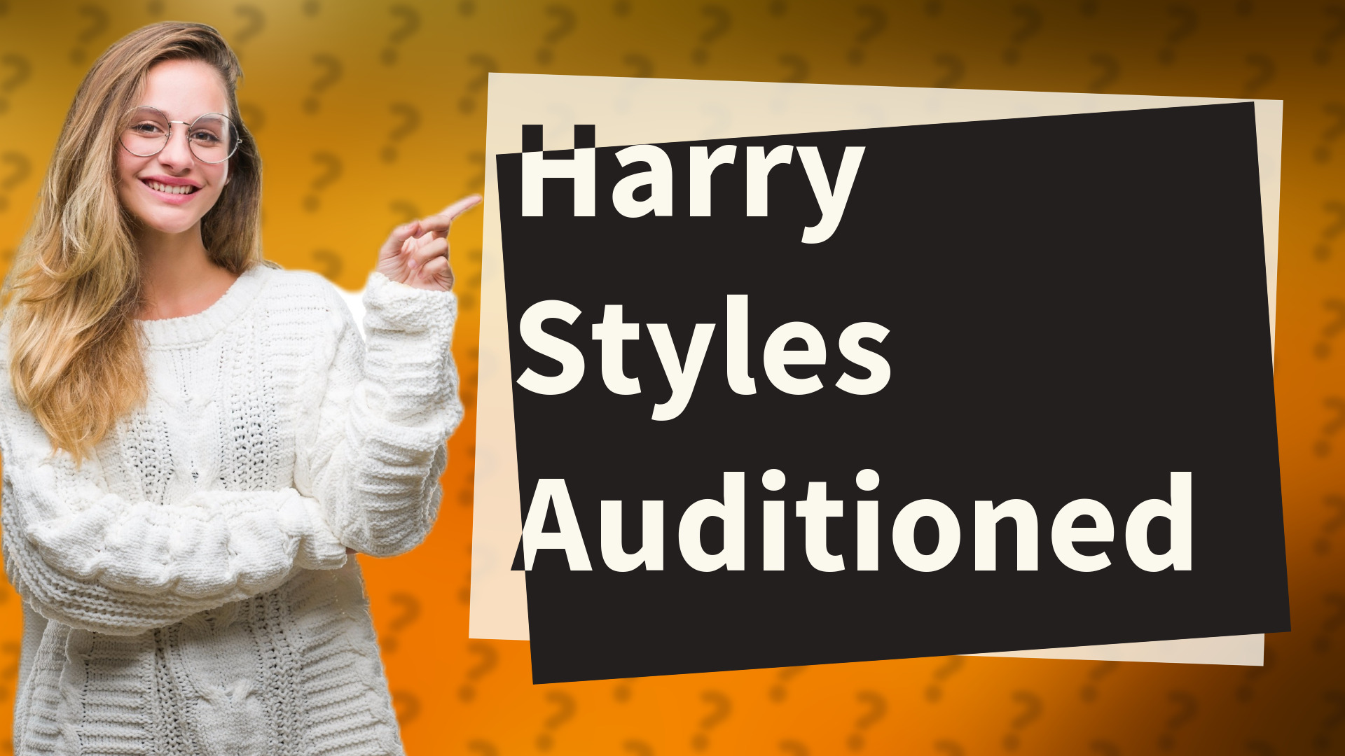 Harry Styles Auditioned
