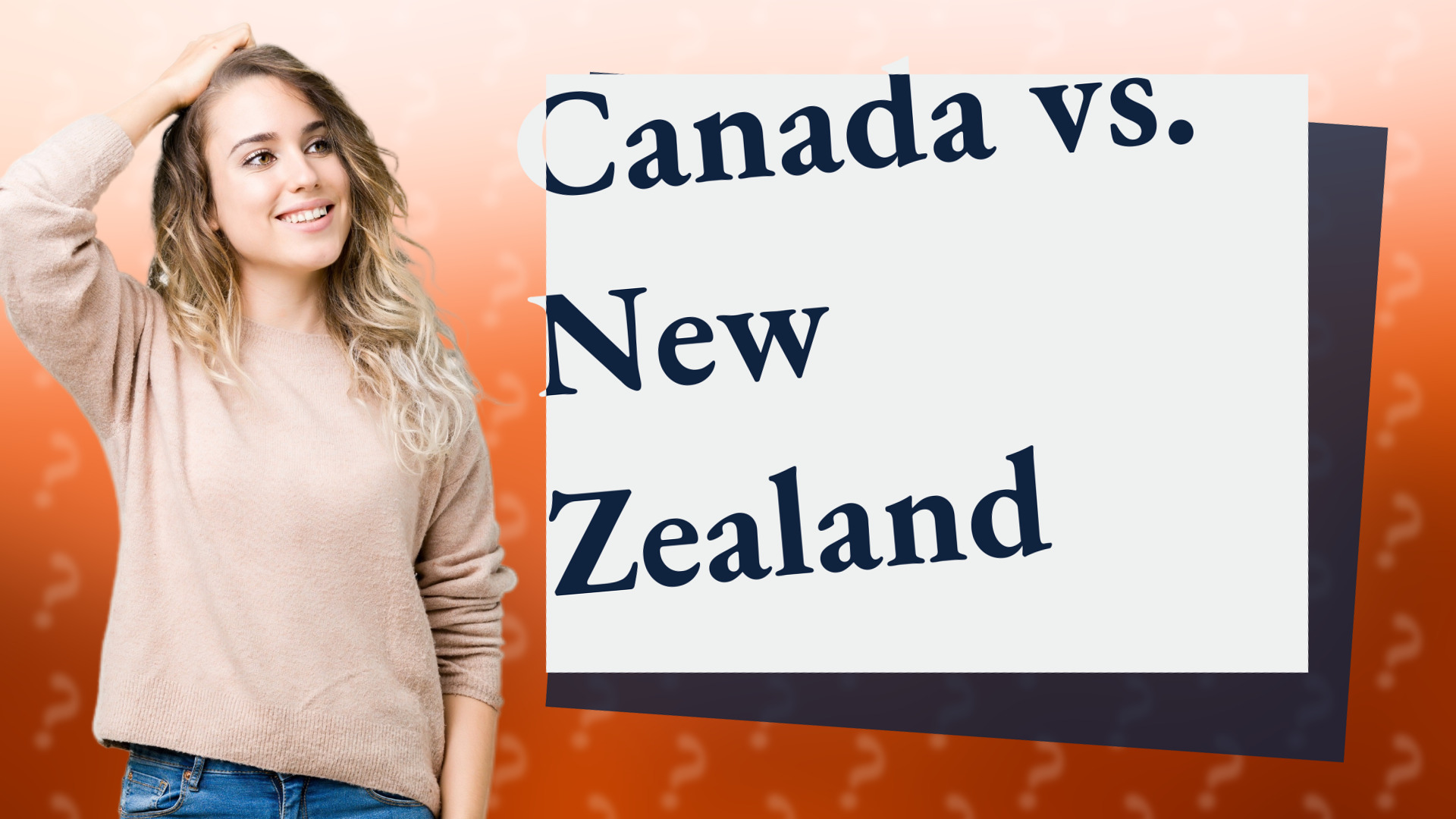 Canada vs. New Zealand