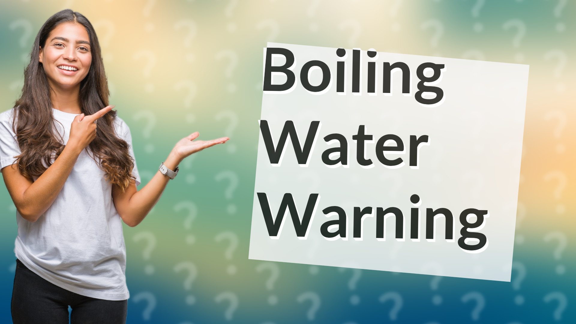 Boiling Water Warning