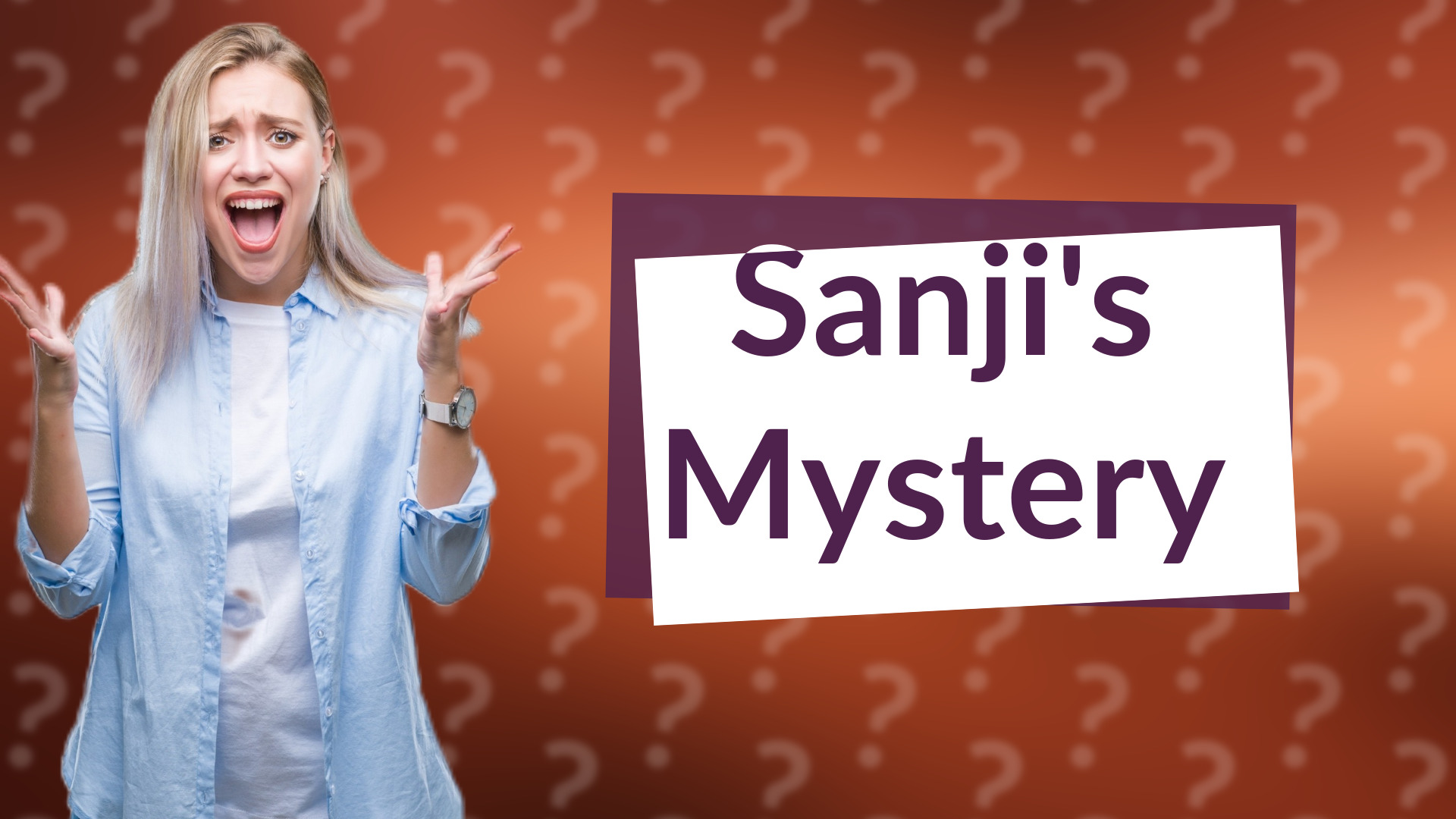 Sanji's Mystery