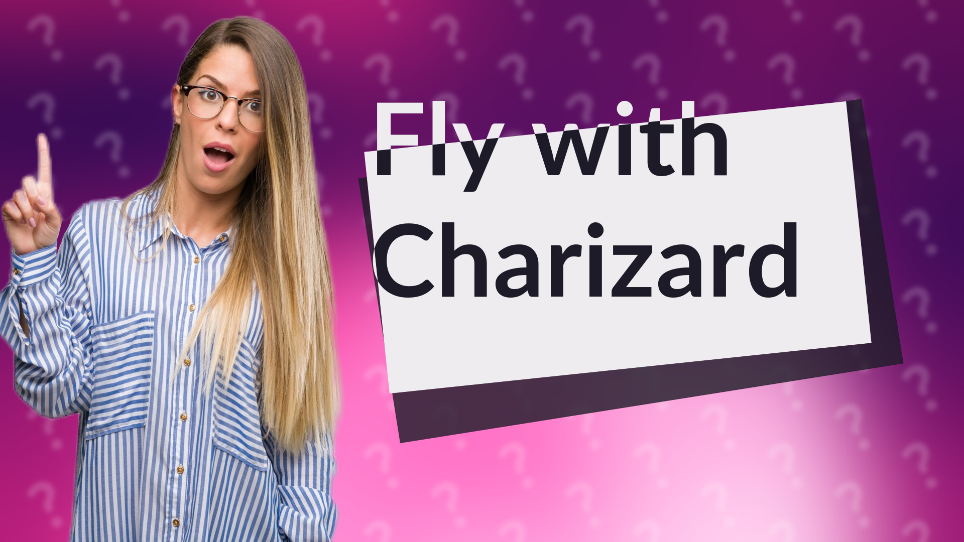 Fly with Charizard
