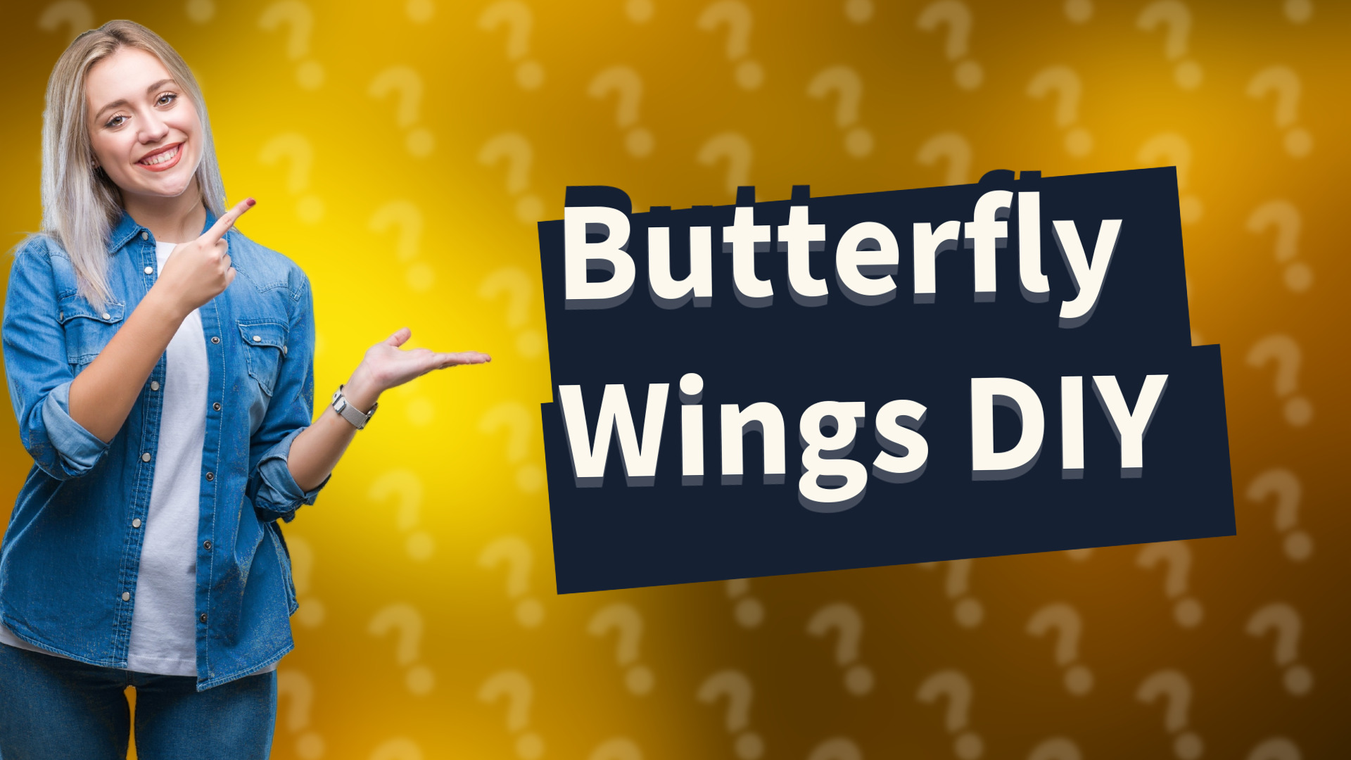 Butterfly Wings DIY