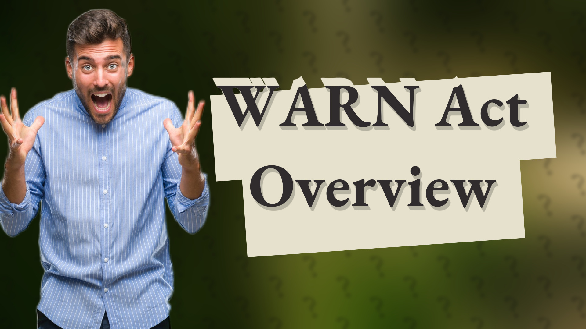 WARN Act Overview