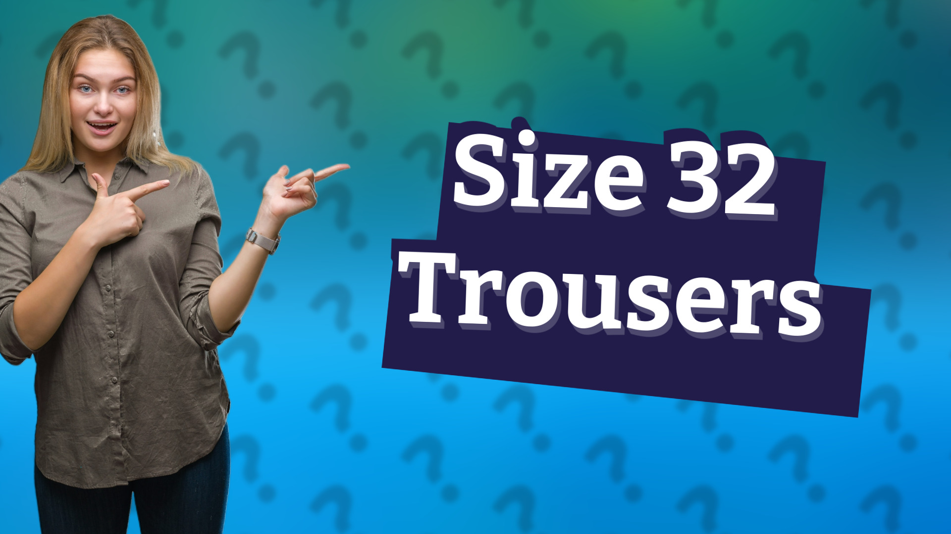 Size 32 Trousers