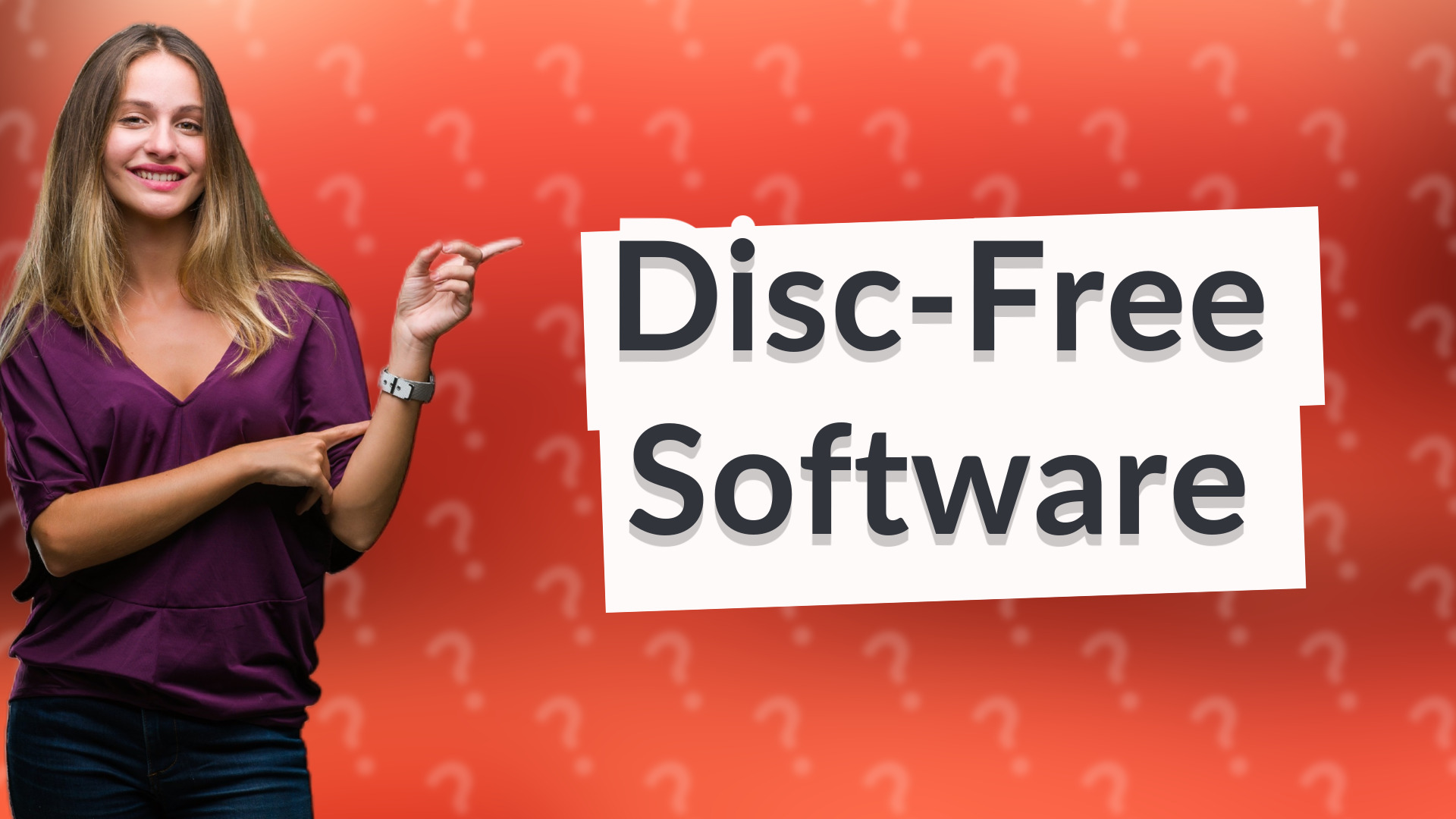 Disc-Free Software