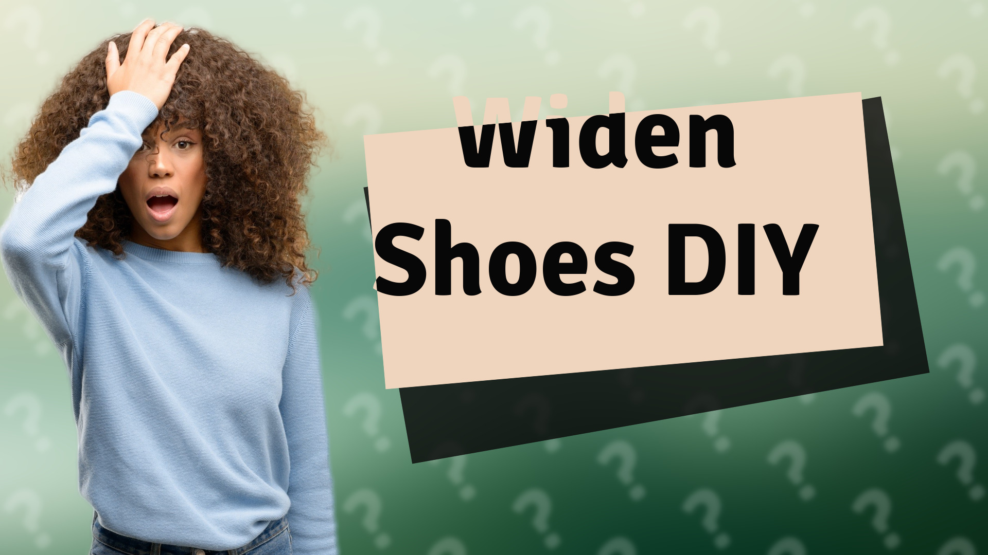 Widen Shoes DIY