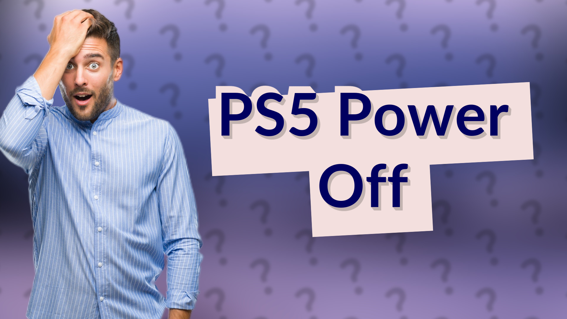 PS5 Power Off