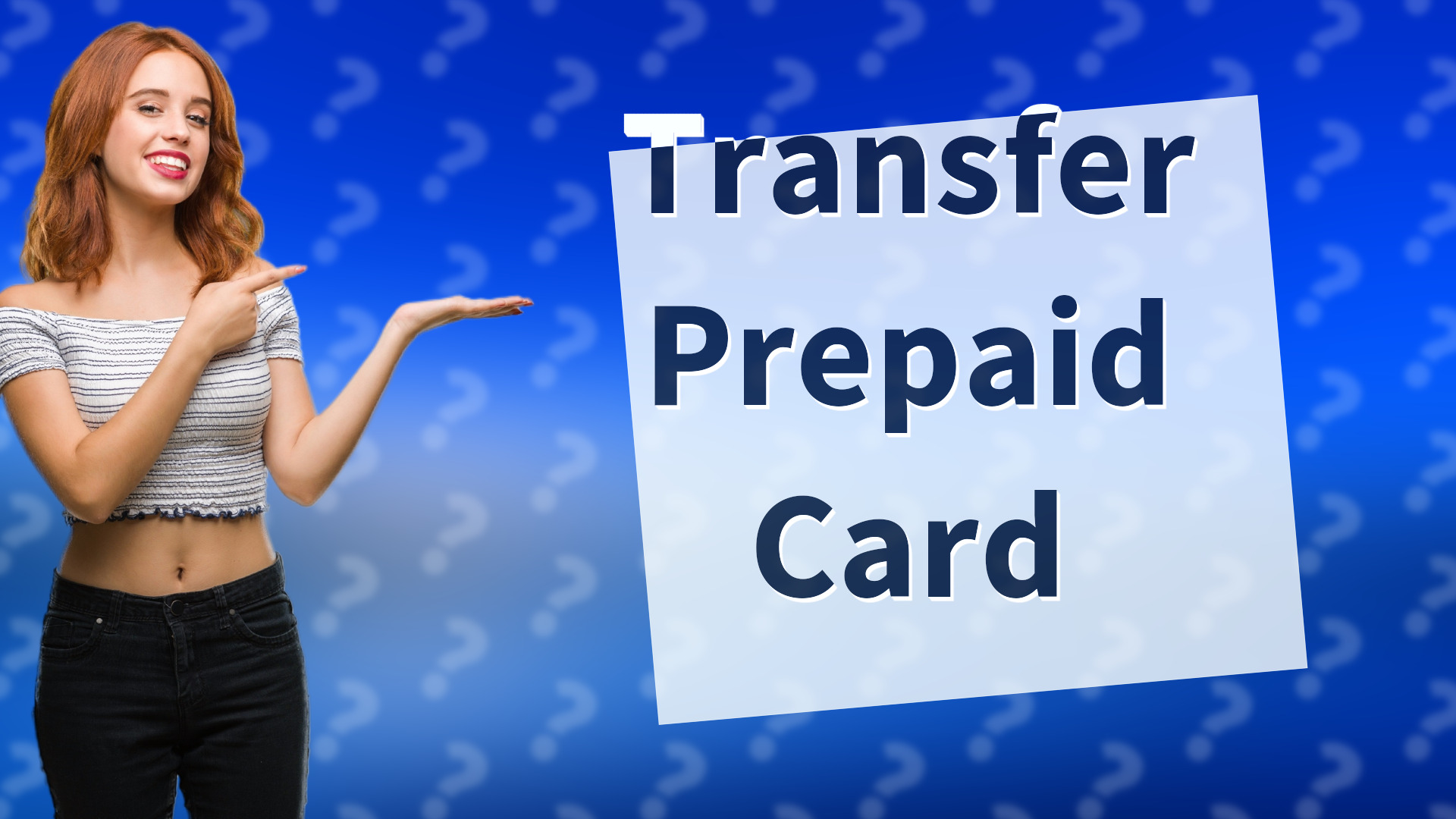 Transfer Prepaid Card