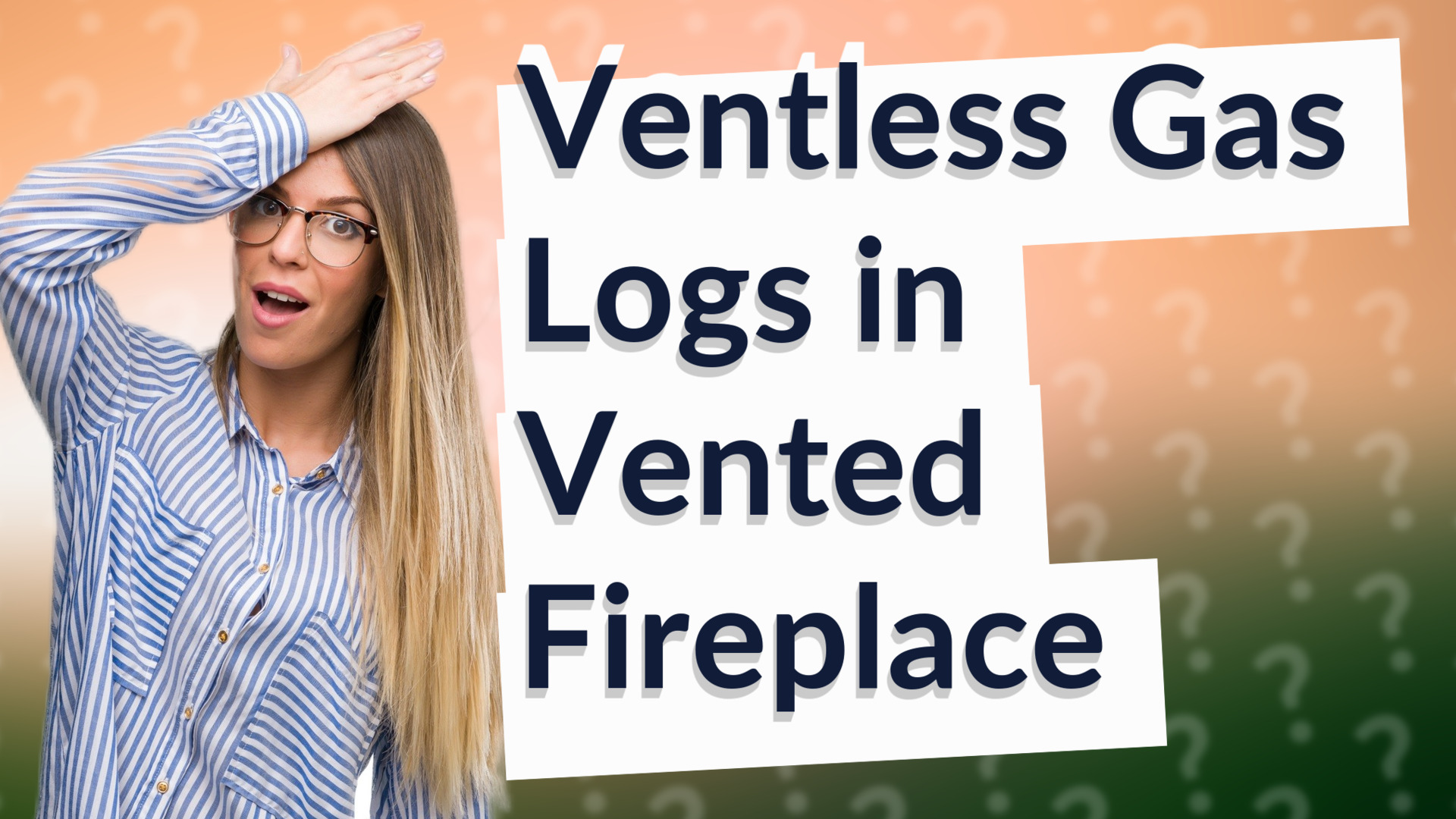 Ventless Gas Logs in Vented Fireplace