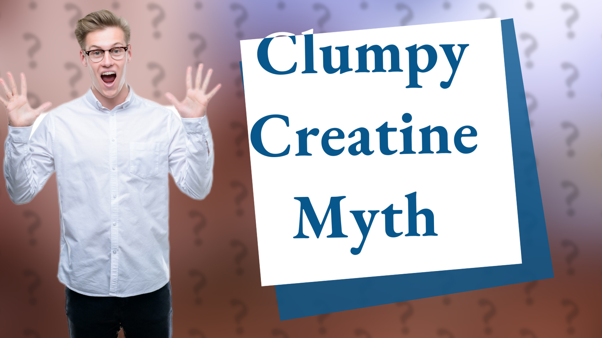 Clumpy Creatine Myth
